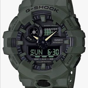 Casio Men's XL Series G-Shock Quartz 200M WR Shock Resistant model GA-700UC-3ACR
